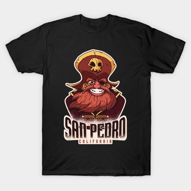 San Pedro Pirate T-Shirt by madeinchorley